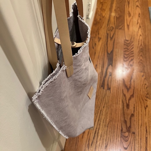 Graf Lantz Hana Canvas Tote - Dove, NWT - Picture 3 of 4